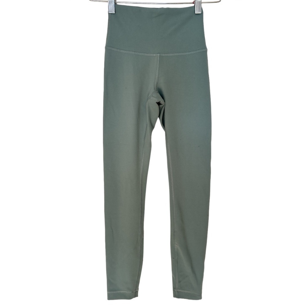 lululemon Wunder Train High-Rise 25” in Algea Green Size 2